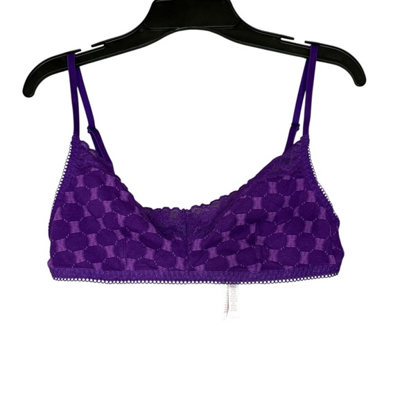 Savage x Fenty Purple Bralette Size Medium - Picture 1 of 4